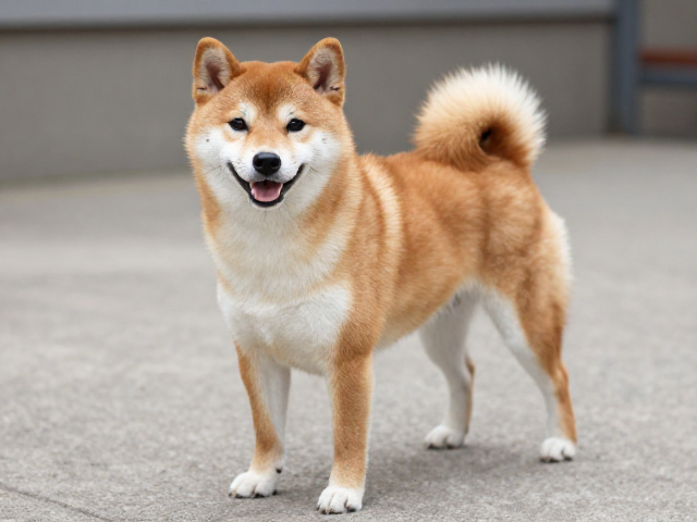 日系柴犬品相解析，微笑唇线明显，需重点训练定点排便