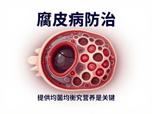 腐皮病防治，细菌感染引发，提供均衡营养是关键