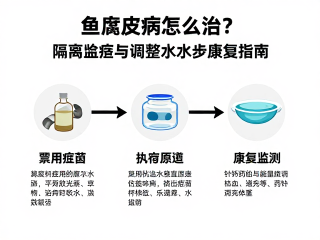 鱼腐皮病怎么治?隔离检疫与调整水质三步康复指南