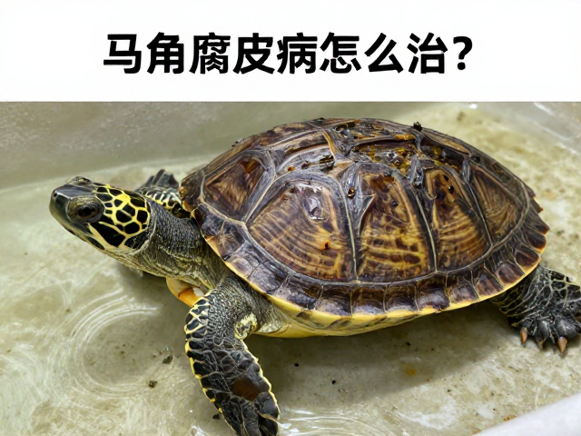 乌龟腐皮病怎么治?保持适当湿度,隔离检疫,快速康复不复发