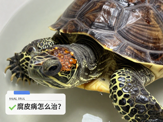 乌龟腐皮病怎么治?保持适当湿度,隔离检疫,快速康复不复发