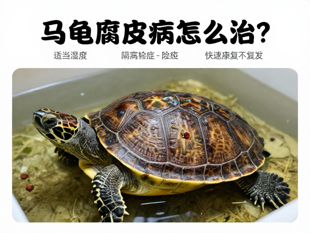 乌龟腐皮病怎么治?保持适当湿度,隔离检疫,快速康复不复发