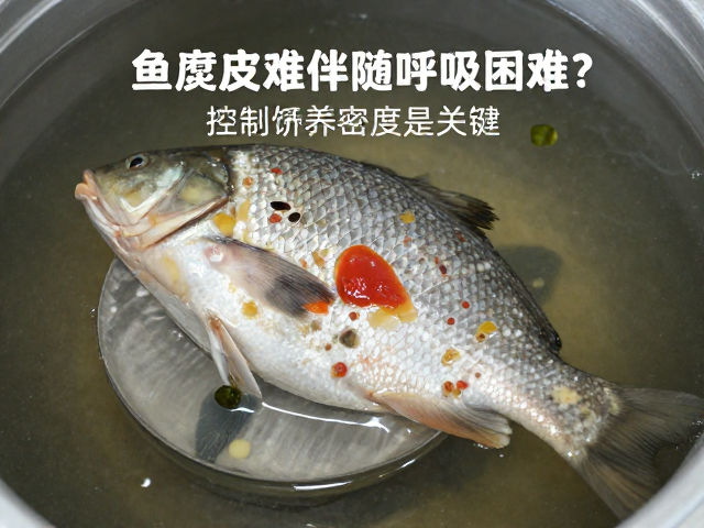 鱼腐皮病伴随呼吸困难?控制饲养密度是关键