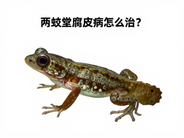 两栖类腐皮病怎么治?控制水温稳定是关键