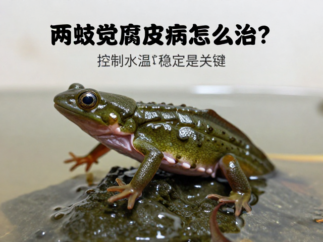两栖类腐皮病怎么治?控制水温稳定是关键