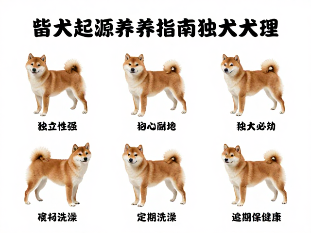 柴犬起源与饲养指南,独立性强需耐心,定期洗澡保持健康