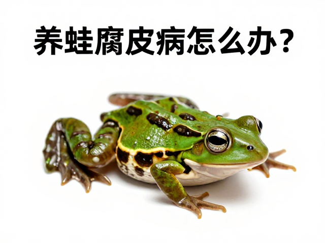 养蛙腐皮病怎么办?隔离病蛙后这样治疗见效快