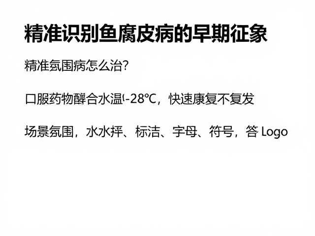 鱼腐皮病怎么治?口服药物配合水温20-28℃,快速康复不复发