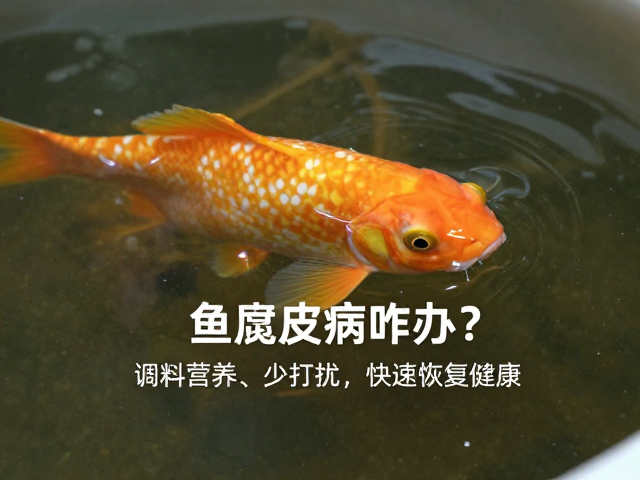 鱼腐皮病咋办?调饲料营养、少打扰,快速恢复健康