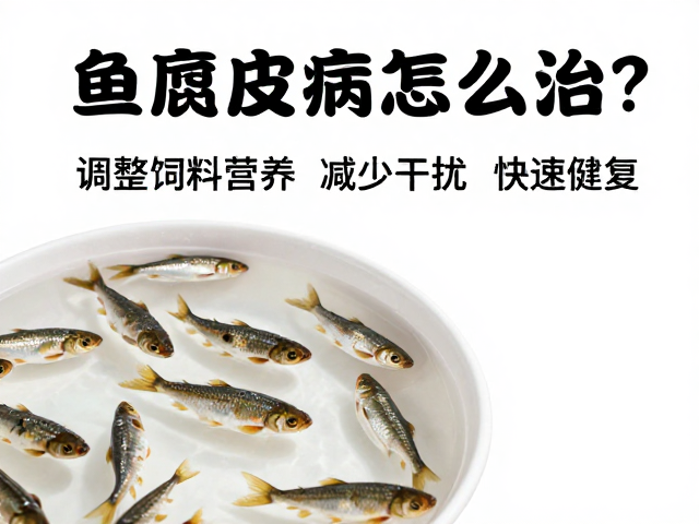 鱼腐皮病怎么治?调整饲料营养,减少干扰,快速恢复鱼群健康