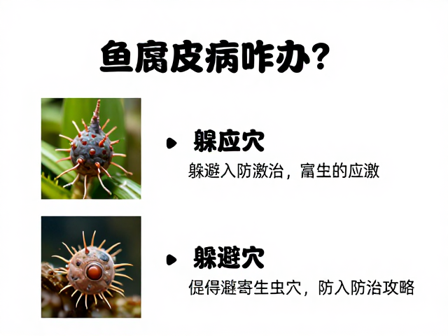 鱼腐皮病咋办?提供躲避穴防应激,寄生虫防治全攻略