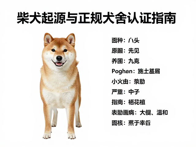 柴犬起源与正规犬舍认证指南,用正向激励法养出完美伴侣