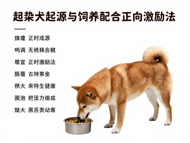 柴犬起源与饲养,定时定量喂食配合正向激励法