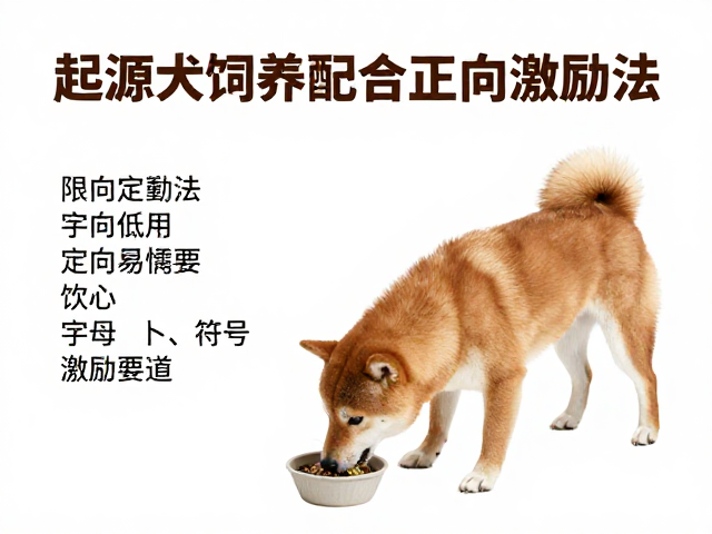 柴犬起源与饲养,定时定量喂食配合正向激励法