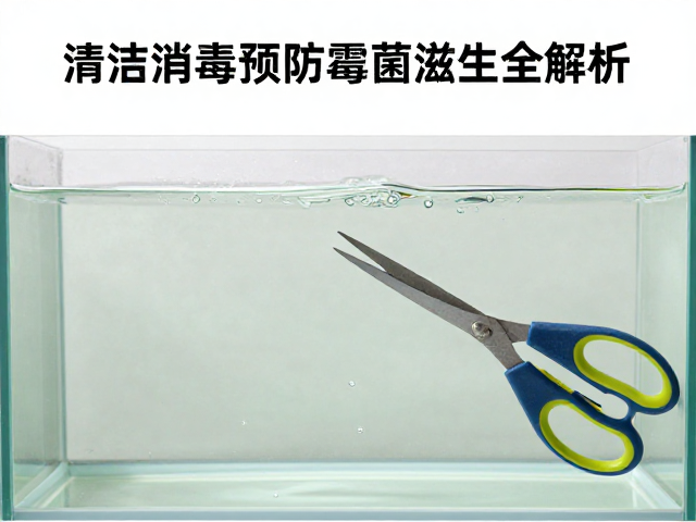 饲养缸用剪刀防霉指南,清洁消毒预防霉菌滋生全解析
