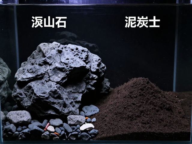 饲养缸造景用火山石还是泥炭土？对比分析与选购指南
