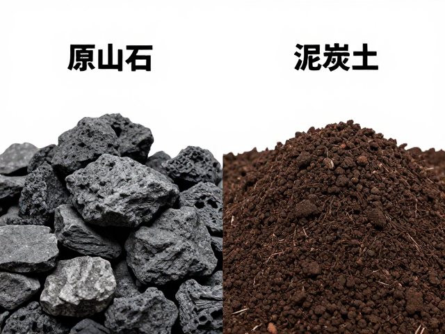 饲养缸造景用火山石还是泥炭土？对比分析与选购指南