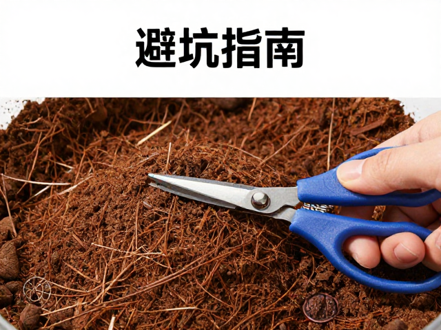 饲养缸铺椰土教程，剪刀修剪技巧与避坑指南
