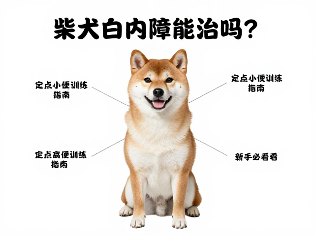 柴犬白内障能治吗?附定点大小便训练指南,新手必看