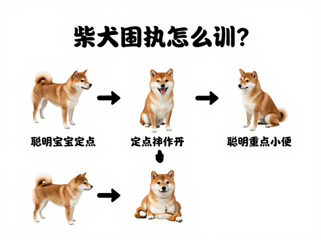 柴犬固执怎么训？聪明宝宝定点大小便技巧，新手必看！