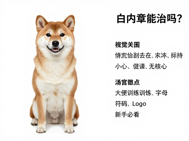 柴犬白内障能治吗?附定点大小便训练指南,新手必看