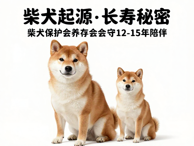 柴犬起源与长寿秘密,加入柴犬保护与保存会,守护12-15年陪伴