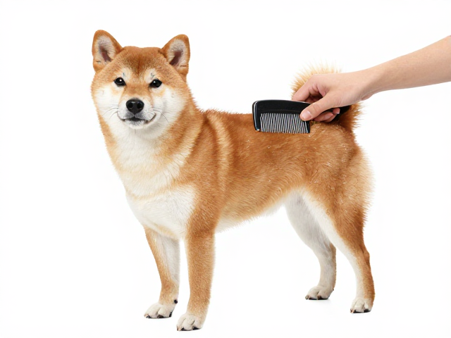 柴犬起源与小型犬护理,每日梳毛正确手法,毛发亮泽不打结