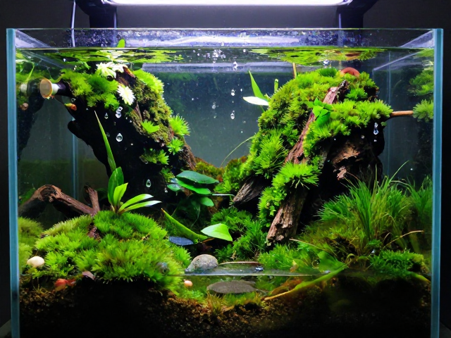 莫斯缸怎么养？用滴管控水保湿，新手也能养出水润苔藓景观