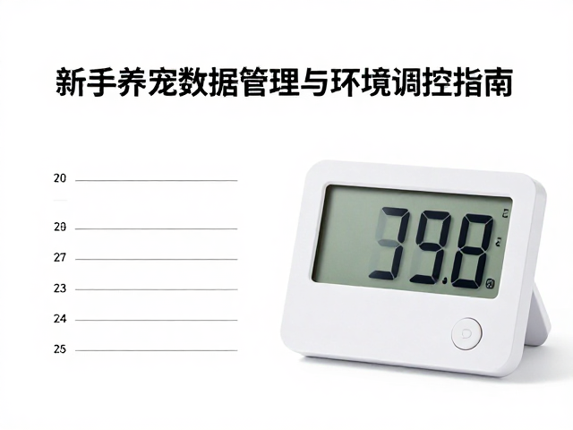 饲养缸温湿度计,记录本,新手养宠数据管理与环境调控指南