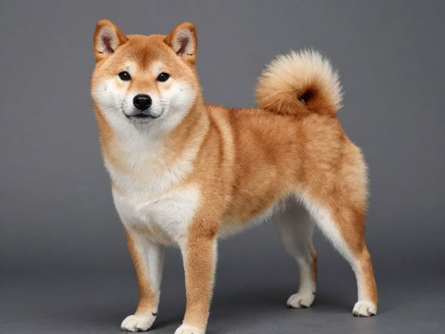日系柴犬品相解析,胸部深邃宽广与短毛面部的标准特征