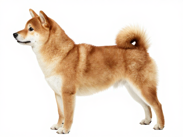 日系柴犬品相解析,AKC标准下的外层毛硬且直特征