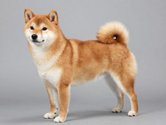 日系柴犬品相解析，AKC标准下的外层毛硬且直特征