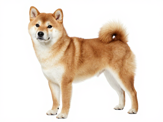 日系柴犬品相解析,AKC标准下的外层毛硬且直特征
