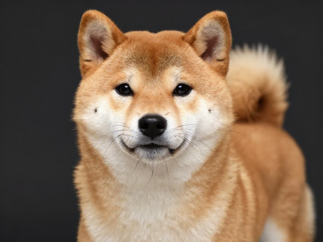 日系柴犬品相，别误以为体型越大越好，面部皱纹少才正宗