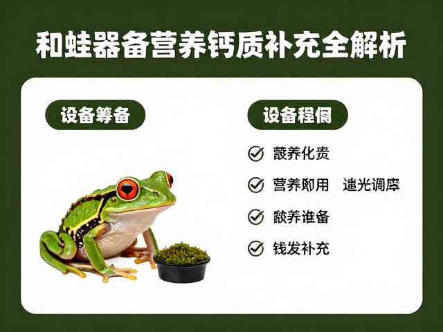 红眼角蛙饲养指南,设备筹备与营养钙质补充全解析