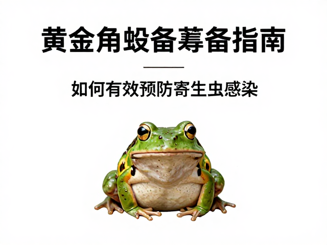黄金角蛙设备筹备指南,如何有效预防寄生虫感染
