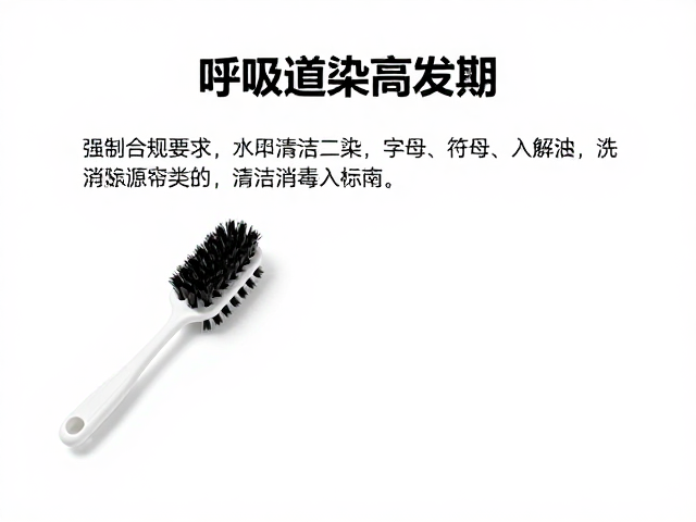 呼吸道感染高发期,家庭必备清洁刷与设备筹备指南