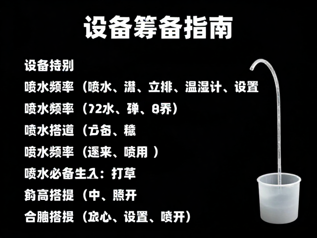 乌龟缸设备筹备指南,喷水频率与温湿度计设置详解
