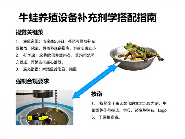 牛蛙养殖设备筹备与营养补充剂科学搭配指南