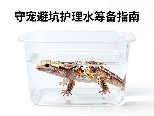 守宠避坑,守宫蜕皮期用纯净水护理,设备筹备指南