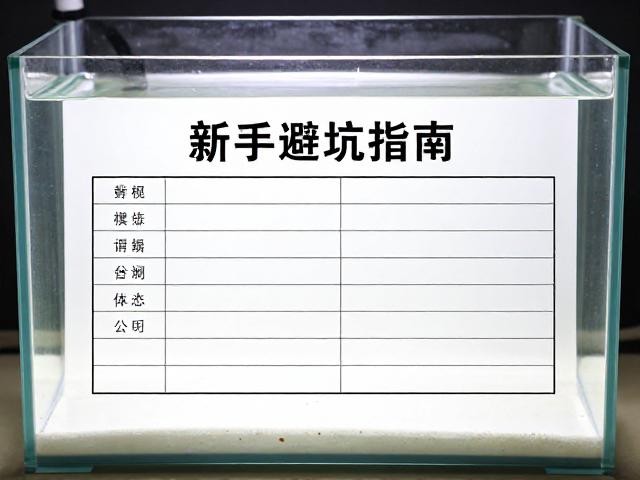 小水盆饲养缸怎么配?附饲养记录本模板,新手避坑指南