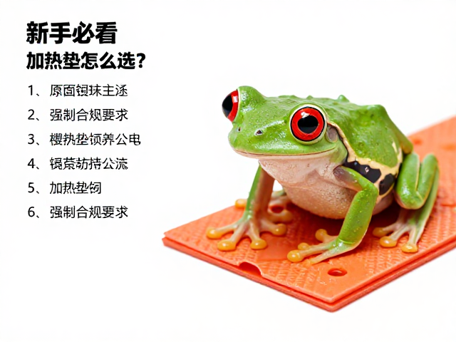 新手必看,樱桃红眼树蛙饲养设备清单,加热垫怎么选?