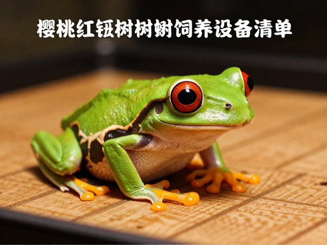 新手必看,樱桃红眼树蛙饲养设备清单,加热垫怎么选?