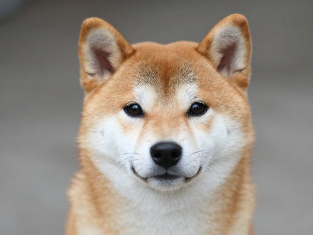 日系柴犬品相解析,口吻与头盖骨比例协调,面部白面罩特征详解