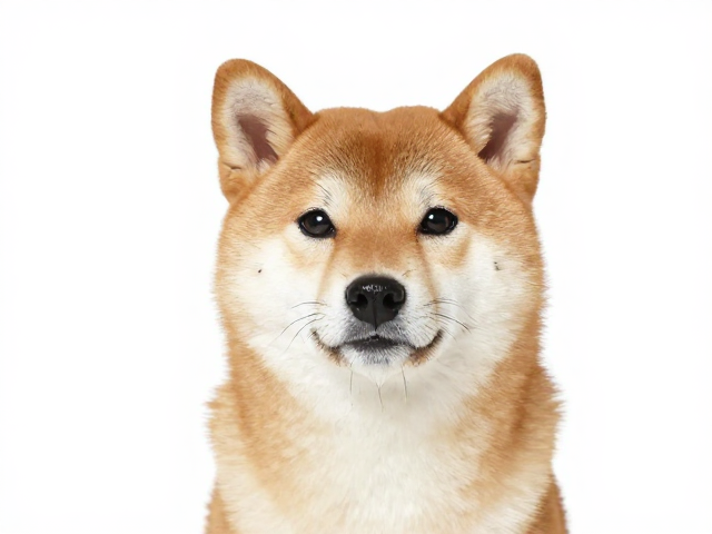 日系柴犬品相解析,口吻与头盖骨比例协调,面部白面罩特征详解