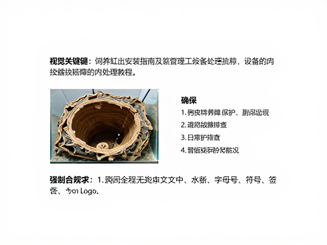 饲养缸树皮洞穴安装指南及设备故障处理教程