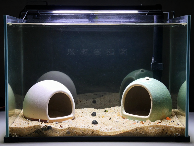 玻璃饲养缸配陶瓷躲避屋,造景要点与爬虫饲养指南