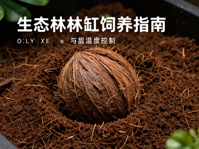 生态雨林缸饲养指南,椰土铺设技巧与湿度控制