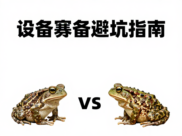昼夜温差大,蛙类蟾蜍区别大,设备筹备避坑指南