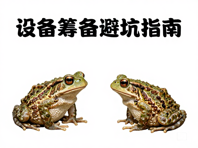 昼夜温差大,蛙类蟾蜍区别大,设备筹备避坑指南